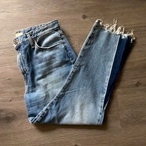 The Smith High Rise Straight Ankle Jean